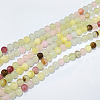 Natural Colorful Green Jade Beads Strands G-G757-01-6mm-2