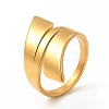 Ion Plating(IP) 304 Stainless Steel Finger Rings for Women Men RJEW-C049-08B-G-1