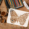 Plastic Drawing Painting Stencils Templates DIY-WH0396-0044-3