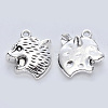 Tibetan Style Alloy Pendants TIBE-R316-048AS-RS-2