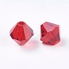 Imitation Austrian Crystal Beads SWAR-F022-8x8mm-208-3