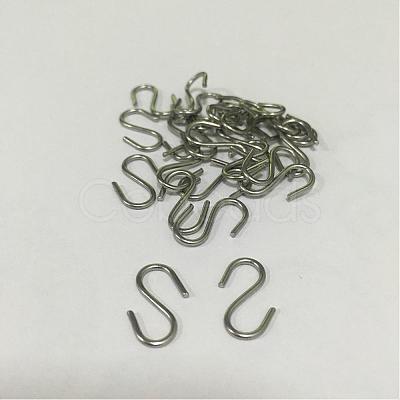 304 Stainless Steel S Hook Findings STAS-WH0002-14mm-1