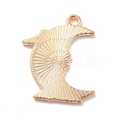 Alloy Enamel Pendants ENAM-D023-04KCG-1