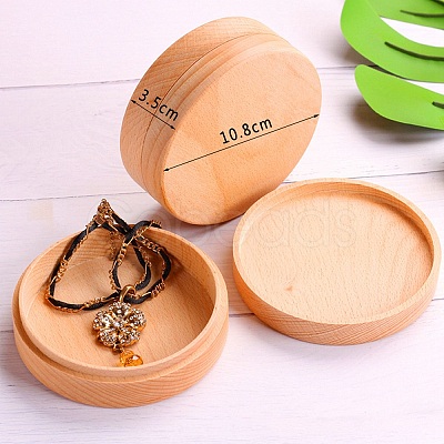 Round Wood Ring Box PW-WG90837-04-1