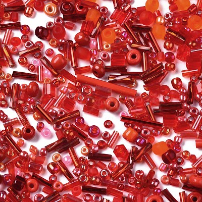 Glass Seed Beads SEED-S059-007-1