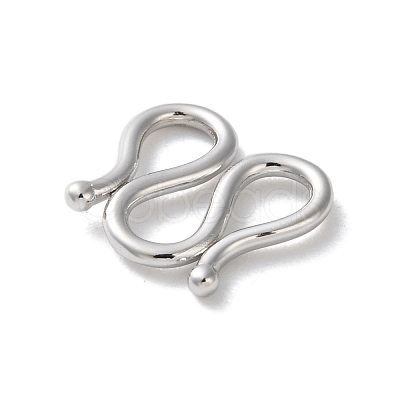 999 Sterling Silver Hook and S-Hook Clasps STER-P063-03P-1