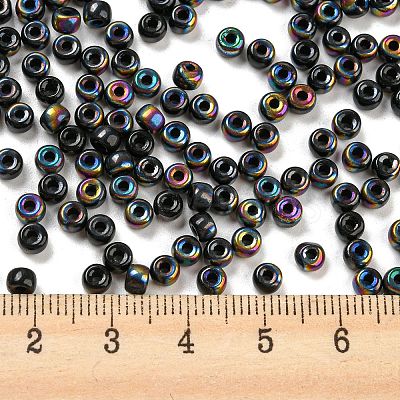 Iris Glass Seed Beads SEED-Z001-C-D08-1