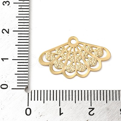 Brass Pendants KK-O100-10G-1