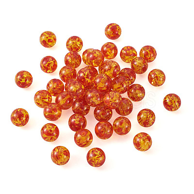 Resin Imitation Amber Beads CRES-TA0001-17-1