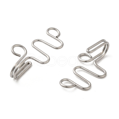 Non-Tarnish 316 Surgical Stainless Steel Clip on Nose Rings STAS-P336-09I-P-1