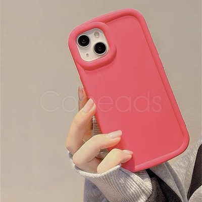 Candy Solid Color Matte Silicone Mobile Phone Cover PW-WG8646B-07-1