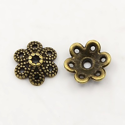 Tibetan Style Bead Caps X-K08YE071-1