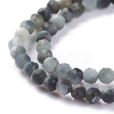 Natural Eagle Eye Stone Beads Strands G-A026-A02-2mm-1