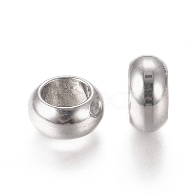 Tarnish Resistant 201 Stainless Steel Spacer Beads STAS-L238-056B-P-1