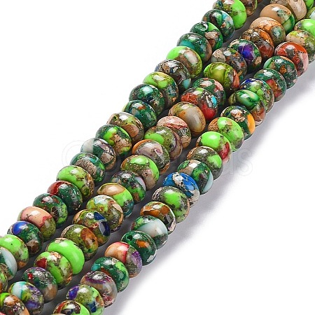 Natural Imperial Jasper Beads Strands G-C034-01B-1