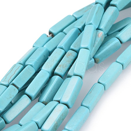 Synthetic Turquoise Beads Strands G-E456-29A-1-1