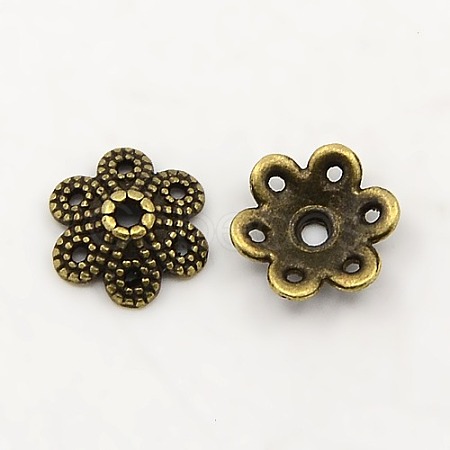 Tibetan Style Bead Caps X-K08YE071-1