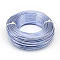 Round Aluminum Wire, Bendable Metal Craft Wire, for DIY Jewelry Craft Making, Light Steel Blue, 6 Gauge, 4mm, 16m/500g(52.4 Feet/500g)