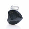 Blue Goldstone Heart Car Air Vent Clips, Cute Automotive Interior Trimm, 40mm