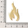 Rack Plating Brass Pendants KK-I720-32G-3