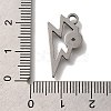 304 Stainless Steel Pendant Rhinestone Settings STAS-H223-01AS-08-3