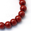 Baking Painted Glass Pearl Bead Strands HY-Q003-5mm-35-2