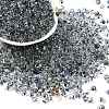 6/0 Spray Paint Glass Seed Beads SEED-H003-11E-1