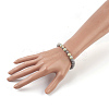 Synthetic Aqua Terra Jasper Stretch Bracelets BJEW-JB04003-03-3