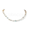 Natural Amazonite Necklaces for Women NJEW-JN04739-02-1