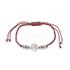 Alloy Link Bracelet for Women BJEW-JB09302-4