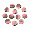 Resin & Wood Cabochons X-RESI-S358-70-H41-1