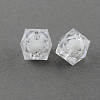 Transparent Acrylic Beads X-TACR-S112-14mm-01-1