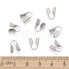 Tarnish Resistant Stainless Steel Bead Tips X-STAS-R062-4mm-3