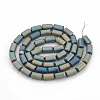 Electroplate Non-magnetic Synthetic Hematite Beads Strands G-N0322-12D-2