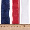 9 Yards 3 Styles Independence Day Polyester & Polycotton Ribbons Sets SRIB-A015-02A-04-3