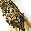 Gothic Style Cloth Lace Finger Ring Bracelets for Women WG5EAD4-01-3