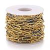 Golden Plated Handmade Enamel Beaded Chains CHC-H101-01G-L-3