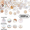 SUNNYCLUE 200Pcs Freshwater Shell Beads BSHE-SC0001-12-2