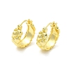 Brass Triangle Hoop Earrings for Women EJEW-E273-08LG-1