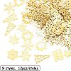 Brass Glitter Manicure Nail Art Decoration MRMJ-OC0001-32G-2