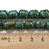 Dyed Synthetic Turquoise Beads Strands G-B070-D01-01-5