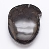 Natural Ice Crystal Obsidian Carven Pendants G-A169-013-2