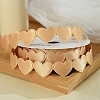 9M Valentine's Day Polyester Love Heart Ribbon Trim PW-WG79054-14-1