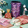 PandaHall Elite 6Pcs 6 Styles Linen & Silk Cloth Embroidery Flower Storage Bags ABAG-PH0001-48-4