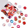 70Pcs Flatback Glass Cabochons for DIY Projects GGLA-SZ0001-33A-8