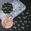 400Pcs Transparent Glass Cabochons GGLA-YW0001-15-3