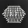 Hexagon ABC Plastic Pegboards used for 5x5mm DIY Fuse Beads DIY-Q009-53-1