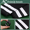 AHADERMAKER 4 Pairs 2 Colors Rectangle Polyester Pilot Epaulettes FIND-GA0003-89-3