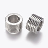 304 Stainless Steel Beads STAS-F195-042P-1