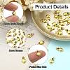 30Pcs Brass Micro Pave Cubic Zirconia Pendants ZIRC-CJ0001-19-6